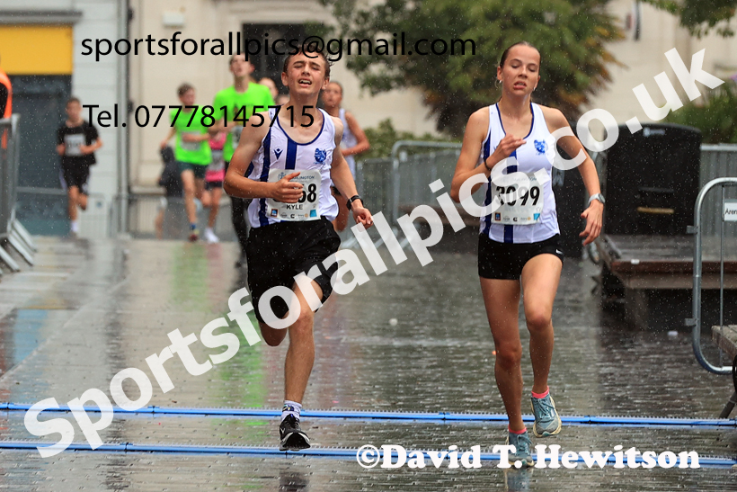 Junior 3k, 2025 Darlington 5k 10k and Junior 3k Road Race. Photo: David T. Hewitson/Sports for All Pics